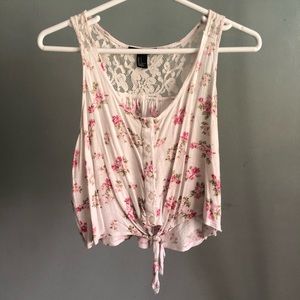 Crop tank top